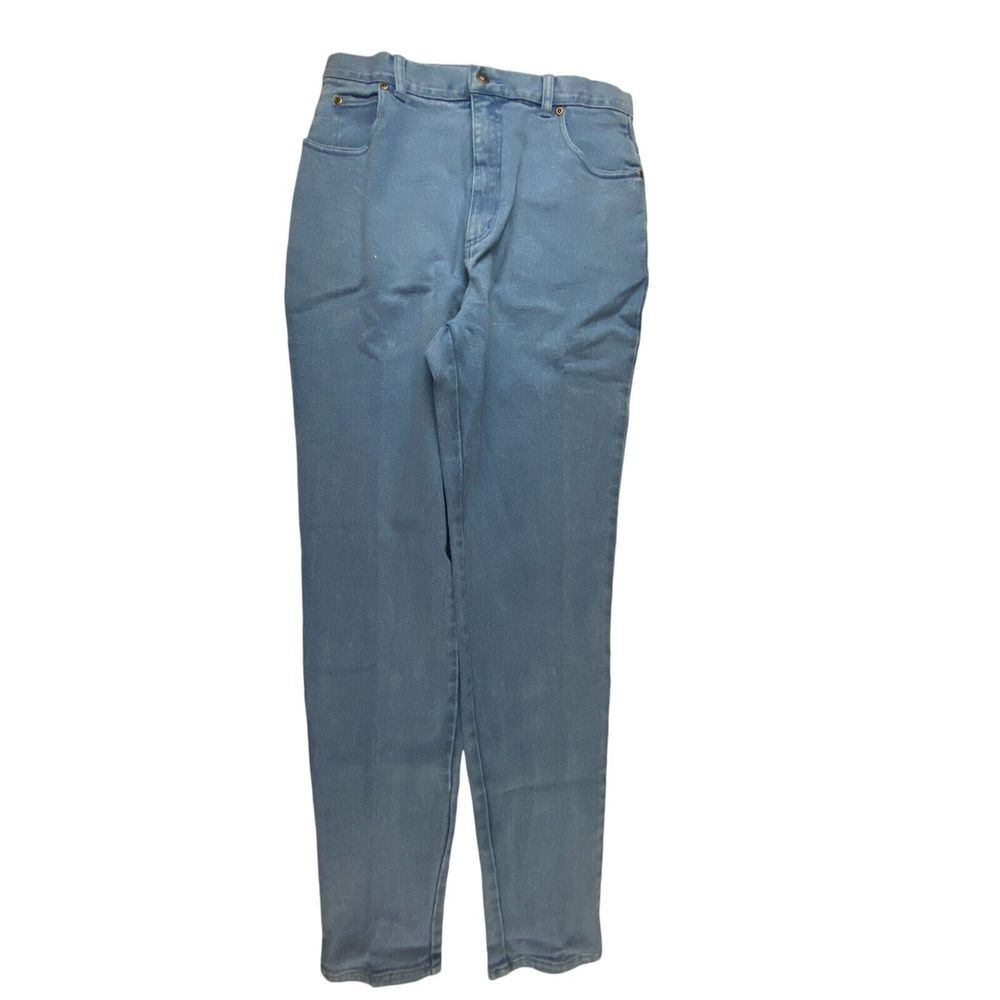 Forenza Jeans Blue Denim Mom 14 Skinny Leg High‎ Rise Medium Wash NWT Vintage